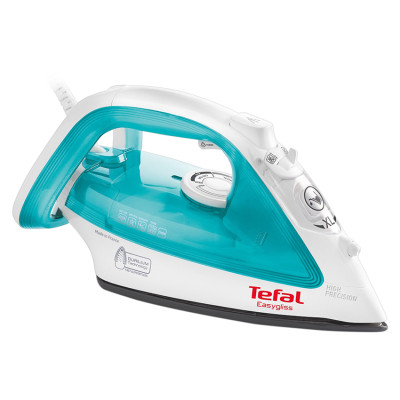 Bàn Ủi Hơi Nước TEFAL FV3910 - Trắng Xanh - Hàng Chính Hãng